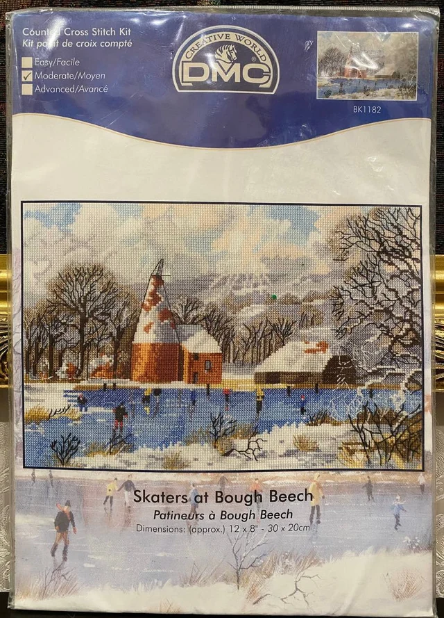 ❄️⛸️ DMC “Skaters at Bough Beech” — за картиною Kevin Walsh