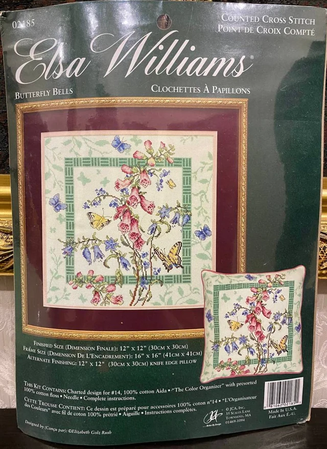 Elsa Williams #02185 “Butterfly Bells» — «Квіткові дзвіночки та метелики”