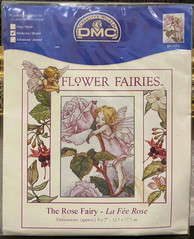 🌹🧚‍♀️ DMC Creative World «Flower Fairies» «The Rose Fairy» — Фея троянди № K4562