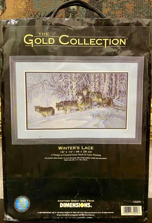 Dimensions Gold “Winter’s Lace” «Зимова зграя»