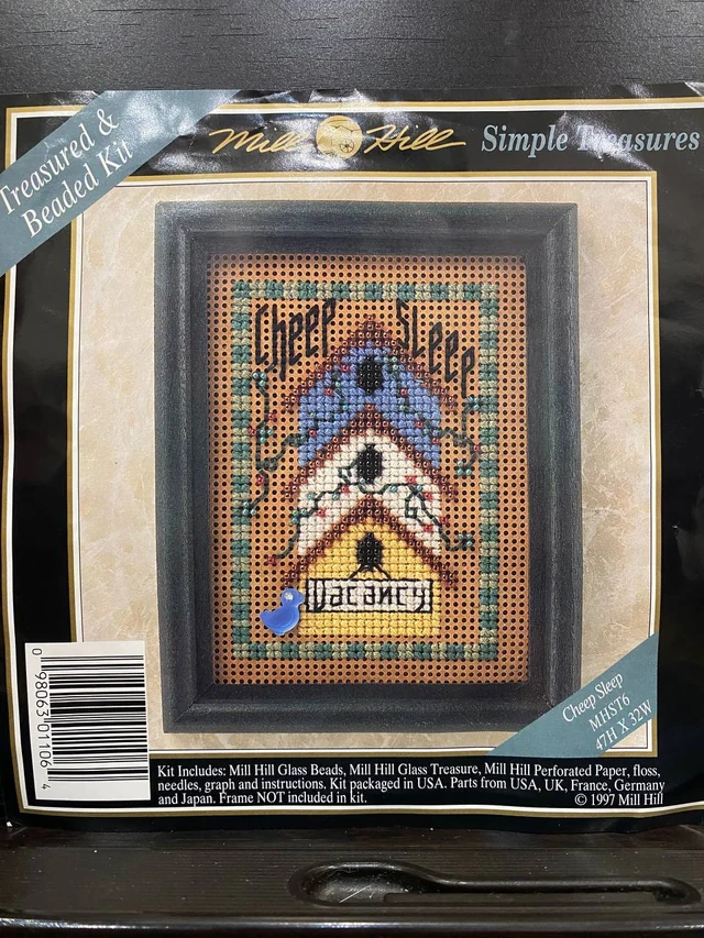 🐦 Mill Hill “Cheep Sleep” MHST6 — Simple Treasures, 1997