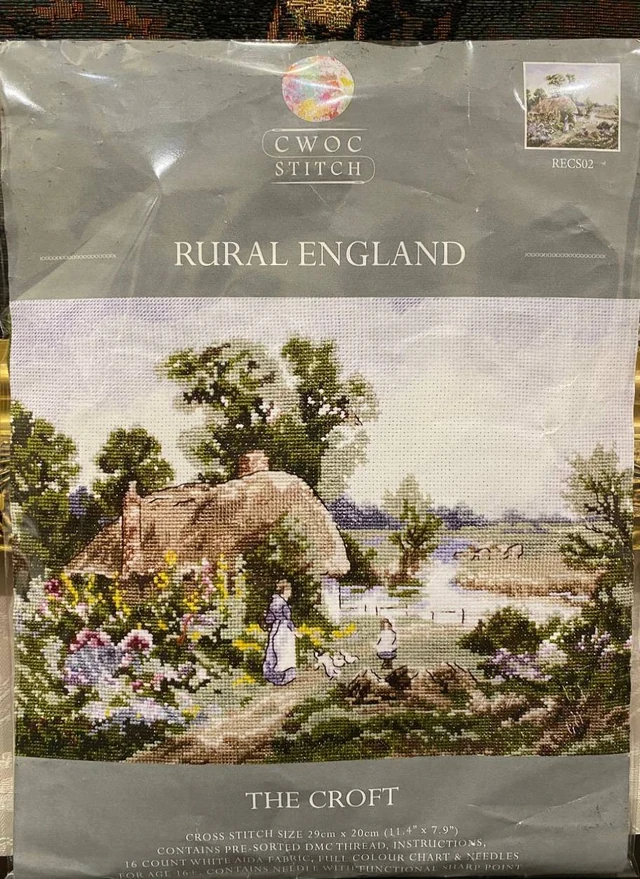 CWOC Stitch • Rural England The Croft #RECS02 🇬🇧