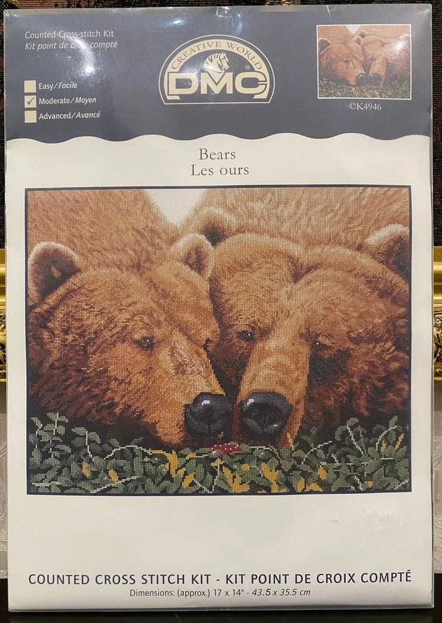 🐻🍓 DMC Creative World “Bears” K4946 — одна ягідка на двох…
