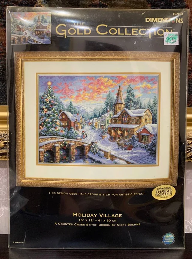 Dimensions Gold #8783 “Holiday Village”