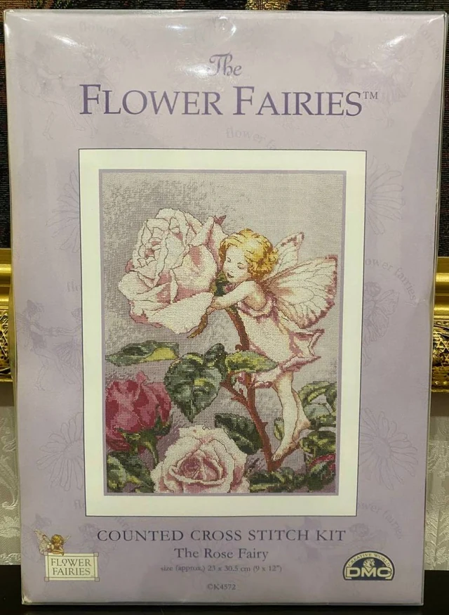 DMC The Flower Fairies — “The Rose Fairy” #K4572 🌹🧚‍♀️