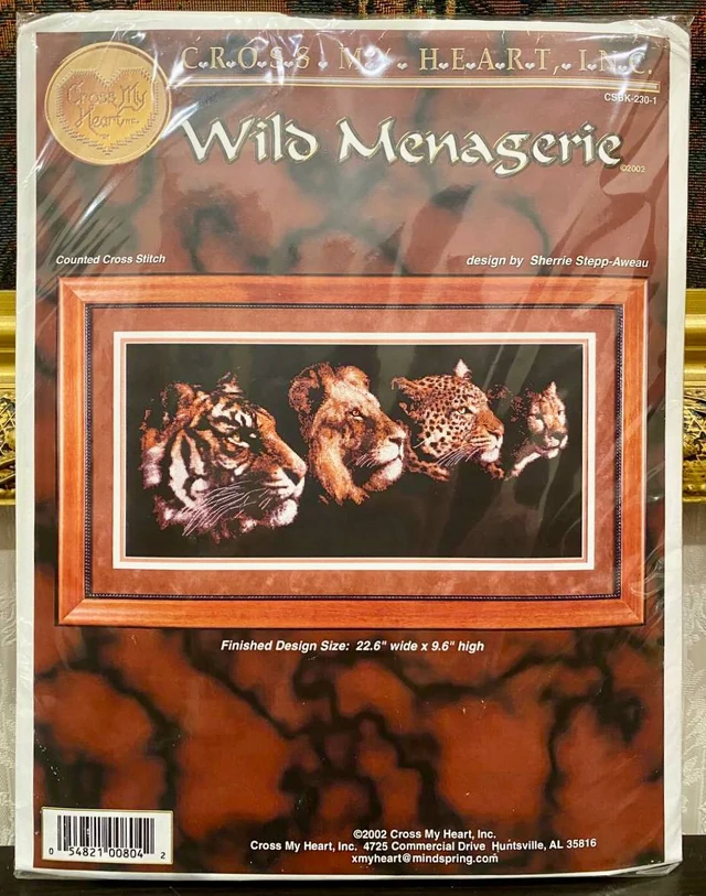 Cross My Heart Inc. “Wild Menagerie” 🐅🦁