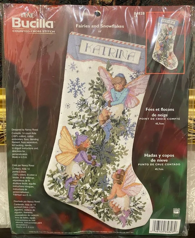 Bucilla #84828 “Fairies and Snowflakes” ❄️🧚‍♀️