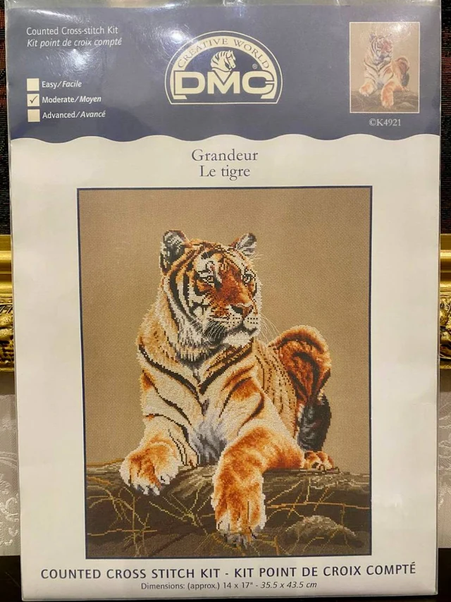 DMC Creative World — “Grandeur” #K4921 🐅🤎