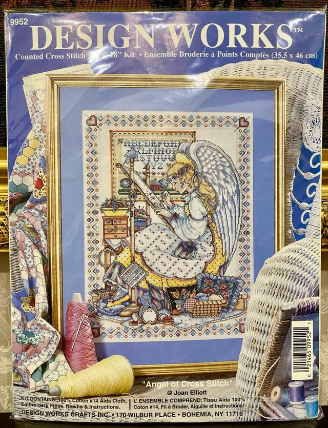 Design Works #9952 “Angel of Cross Stitch” 🪡🤍