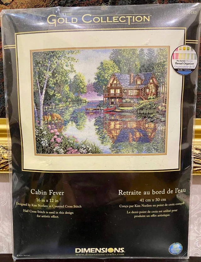 Dimensions Gold Collection #35183 “Cabin Fever” 🌿🏡