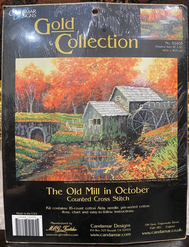 Candamar Gold Collection “The Old Mill in October” 🍂🏡