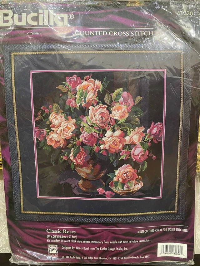 🌹 Bucilla #41330 — Classic Roses