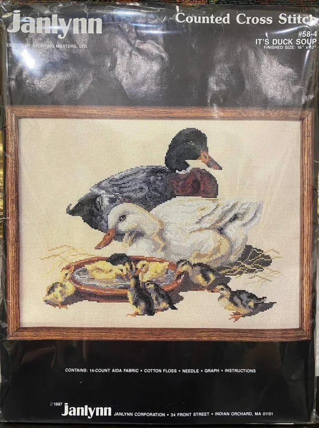 Janlynn #58-4 — «It’s Duck Soup» 🦆🌾
