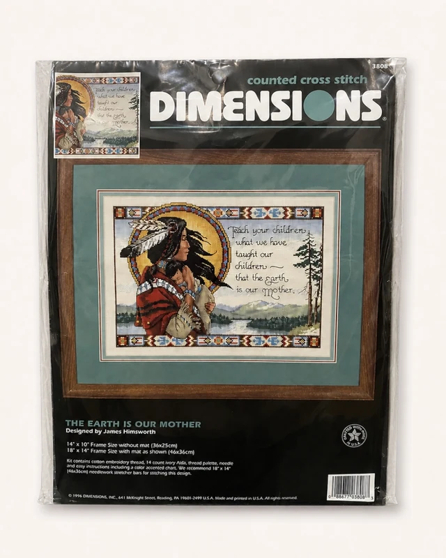 Dimensions #3808 “The Earth Is Our Mother”