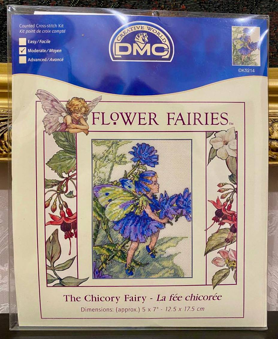 DMC, Flower Fairies “The Chicory Fairy”