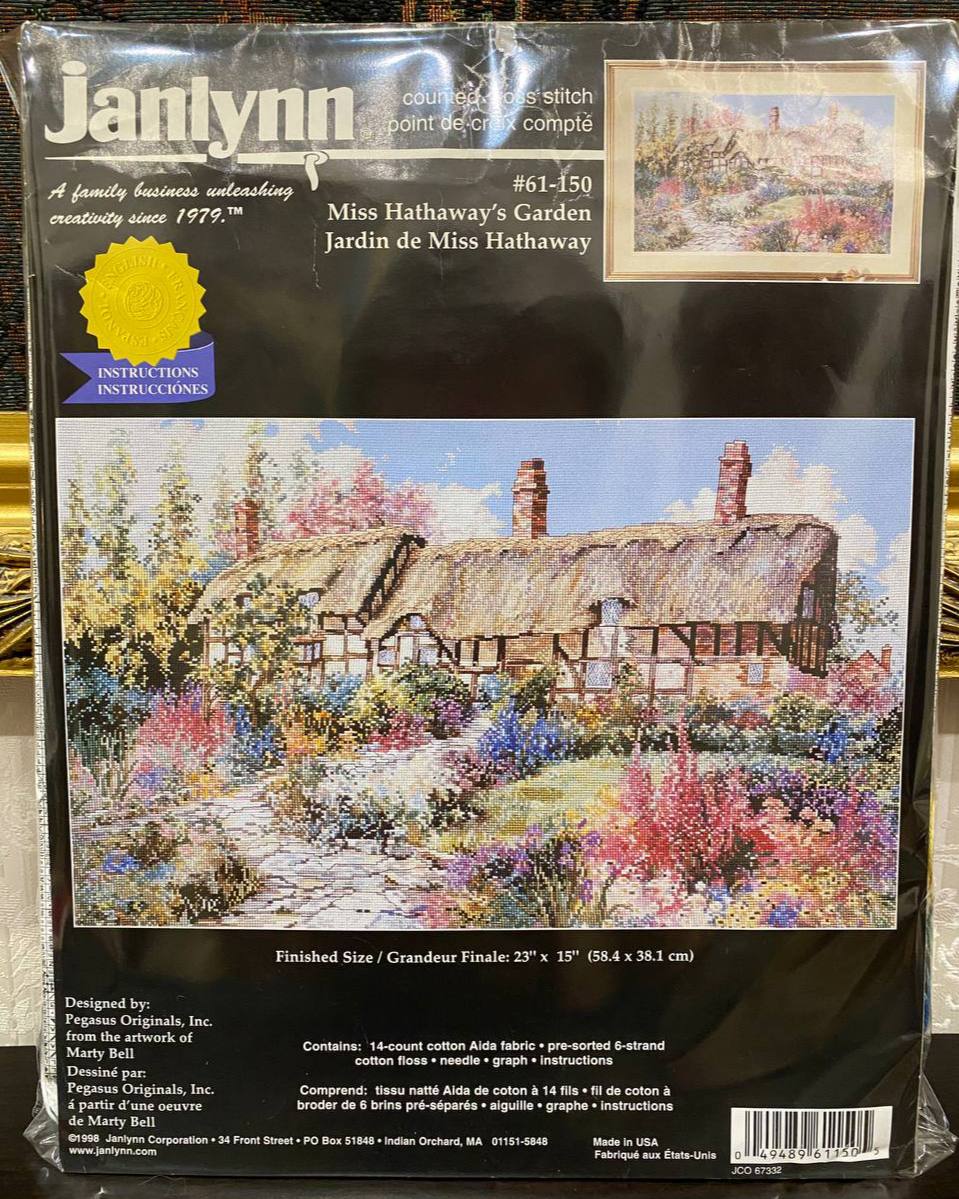 🌸🌿 Janlynn “Miss Hathaway’s Garden” — Marty Bell