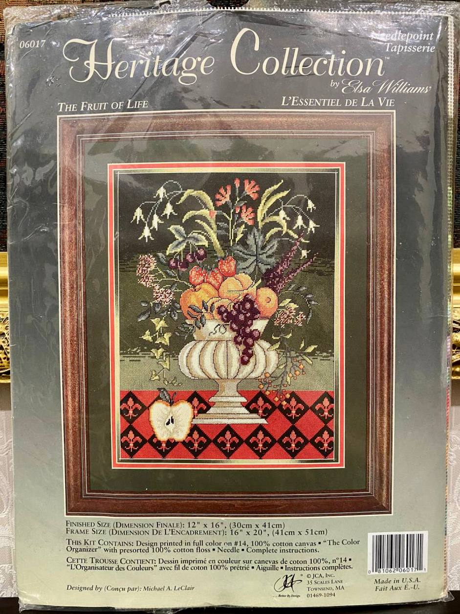 Heritage Collection #06017 by Elsa Williams The Fruit of Life ๐๐๐ฟ