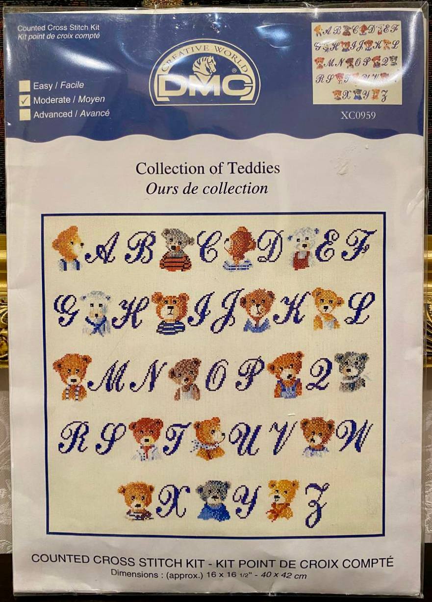 DMC Creative World — “Collection of Teddies” #XC0959 🧸🤍