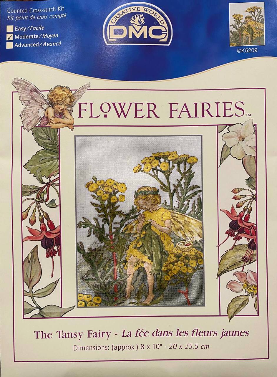 🧚‍♀️🌼 DMC Creative World «Flower Fairies» «The Tansy Fairy» — Фея пижма № K5209