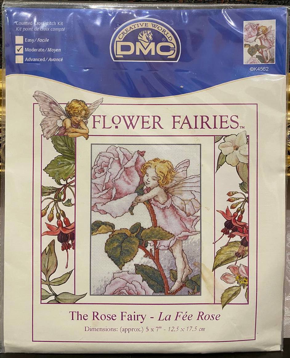🌹🧚‍♀️ DMC Creative World «Flower Fairies» «The Rose Fairy» — Фея троянди № K4562