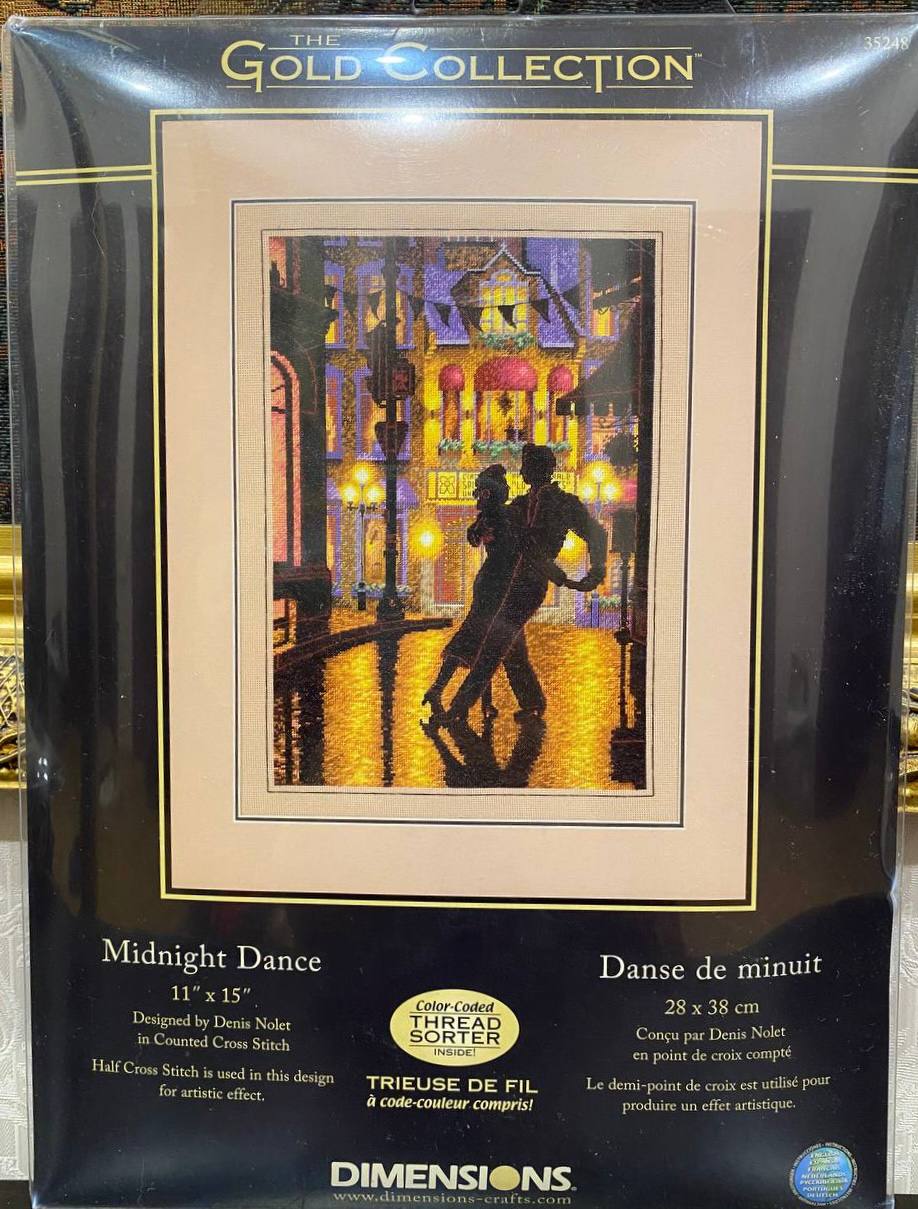 💃❤️ Dimensions Gold Collection 35248 — Midnight Dance «Опівнічний танець»
