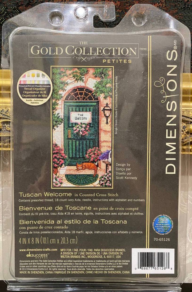 Dimensions “Tuscan Welcome”
