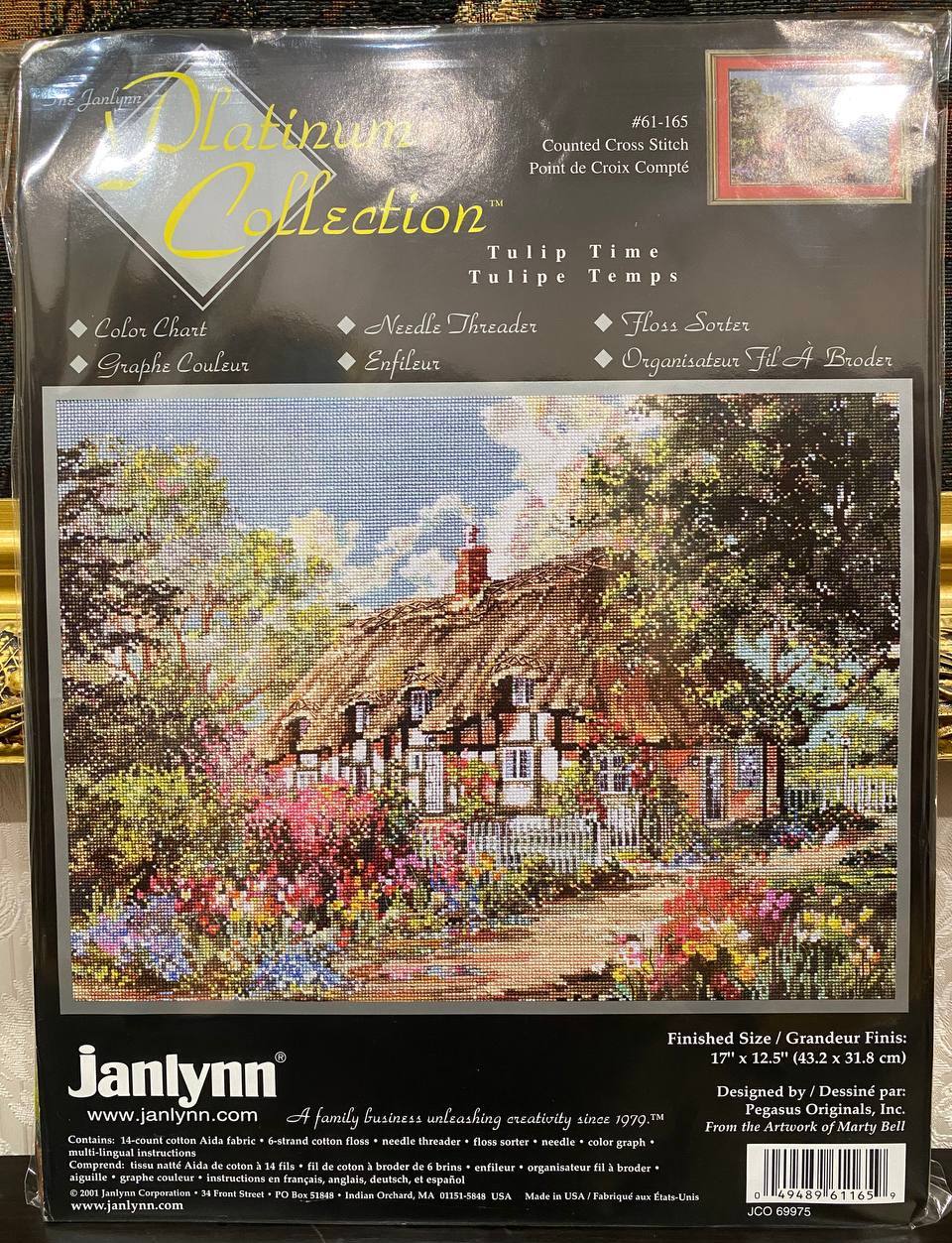 🌷🏡 Janlynn Platinum Collection “Tulip Time” — Marty Bell