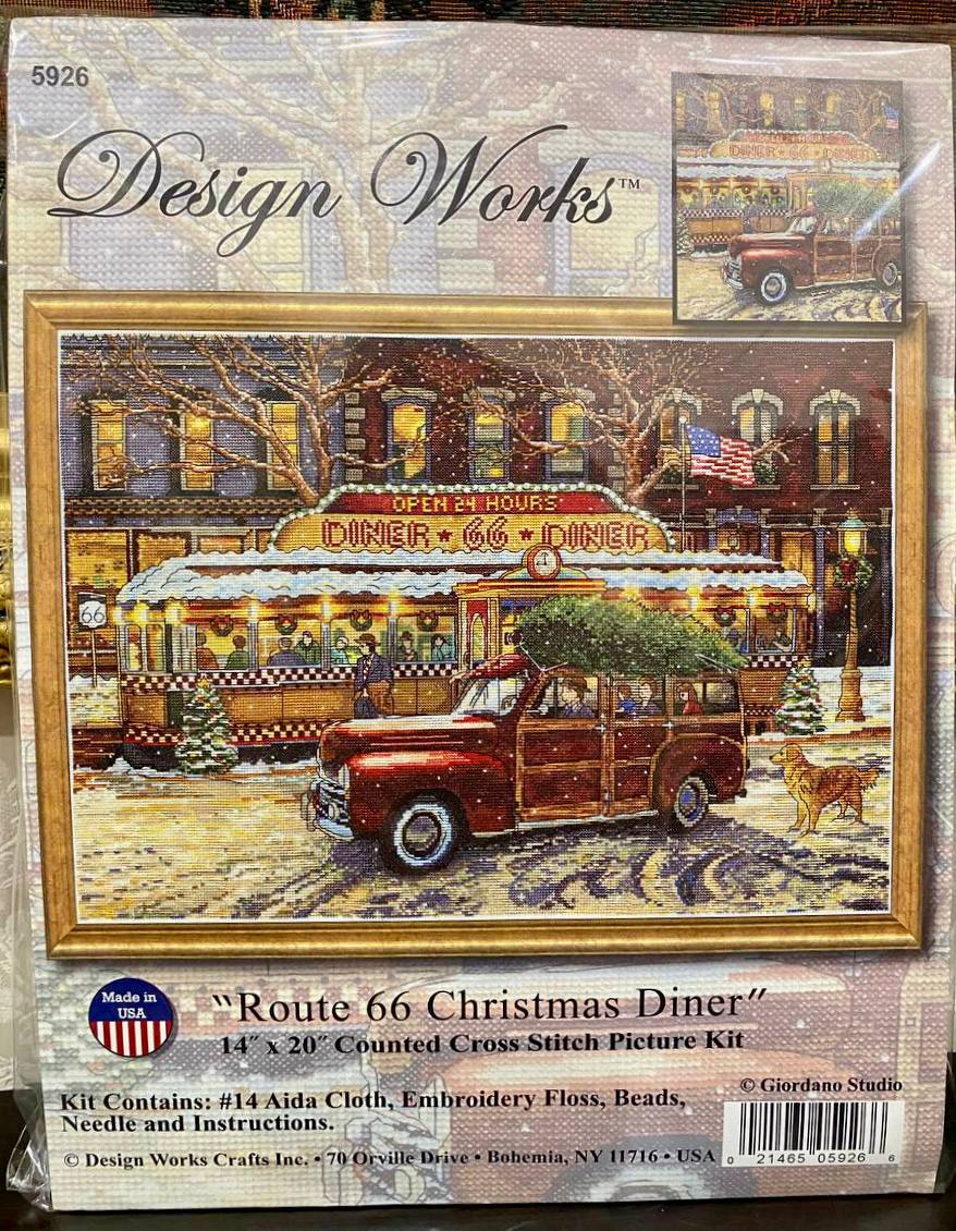 Design Works “Route 66 Christmas Diner” 🎄✨