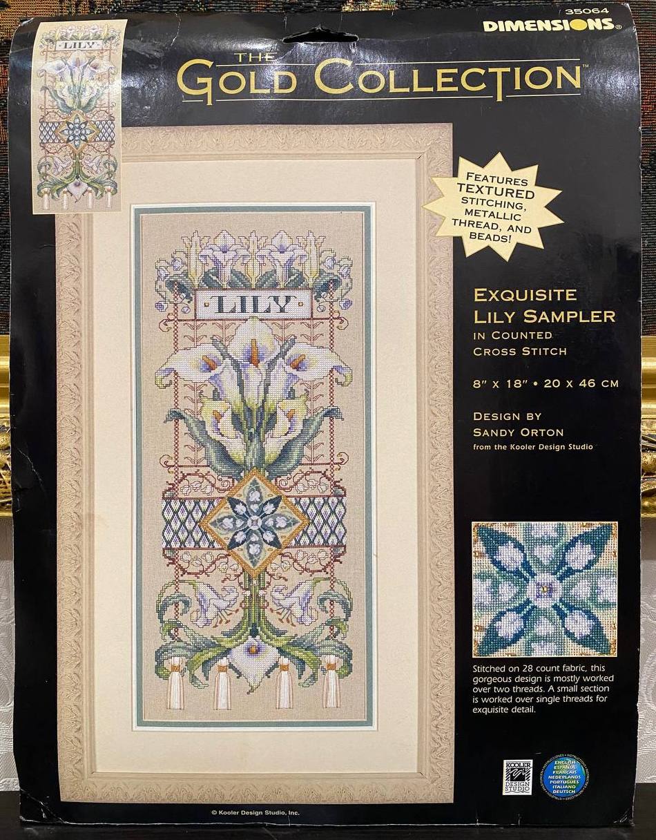 Dimensions Gold Collection #35064 “Exquisite Lily Sampler” 🤍✨ — фото 1
