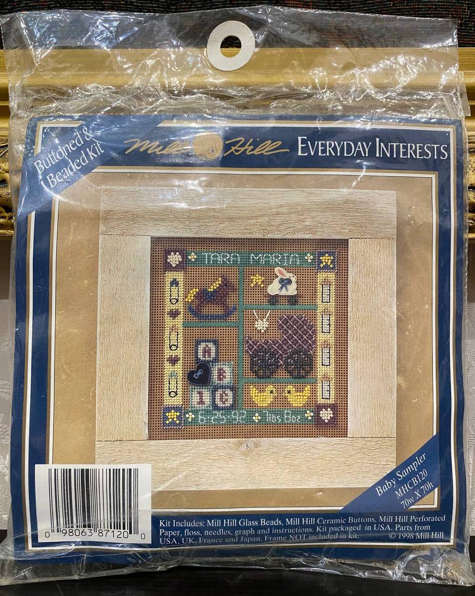 🧸 Mill Hill “Baby Sampler” MHCB120 — Everyday Interests, 1998