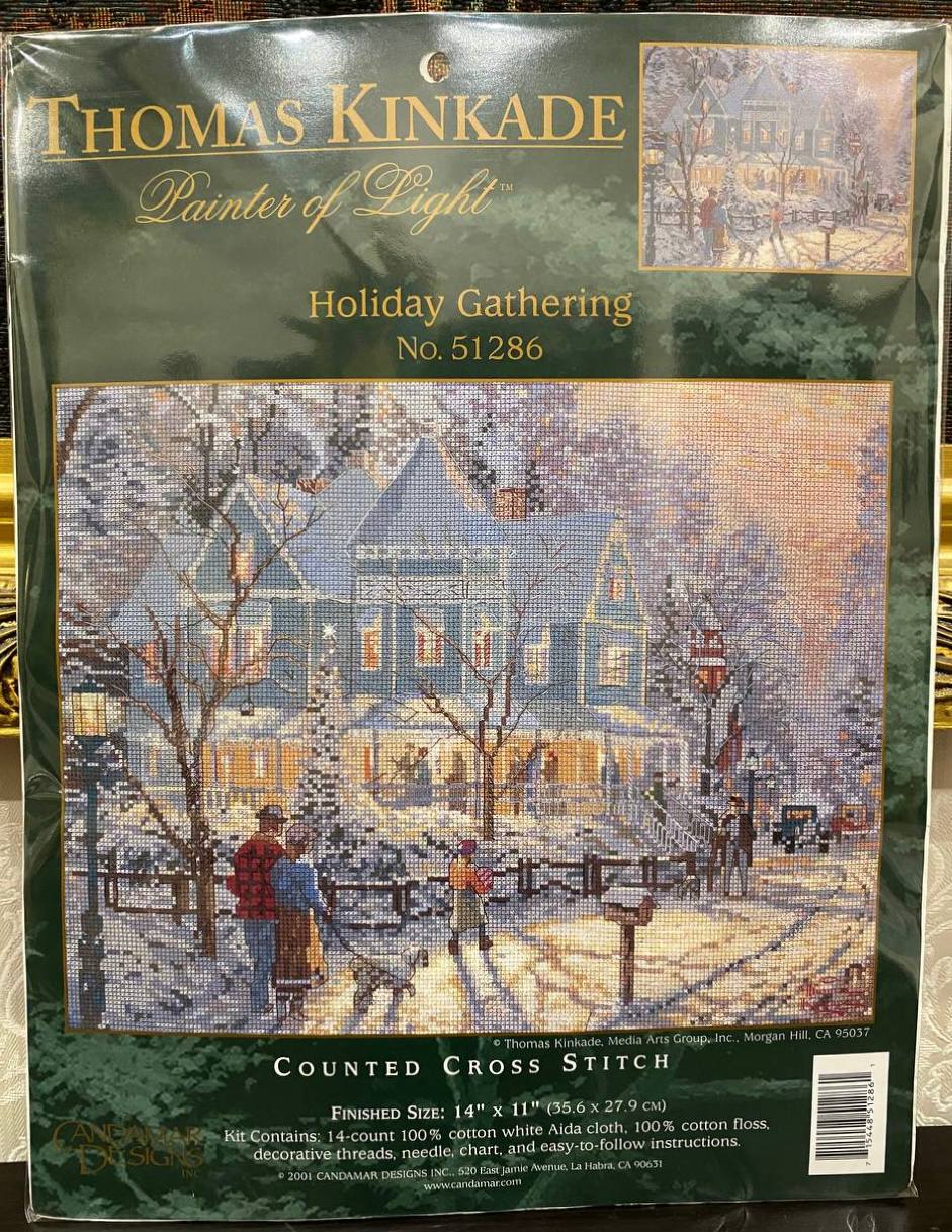 Thomas Kinkade — “Holiday Gathering” №51286 🎄✨
