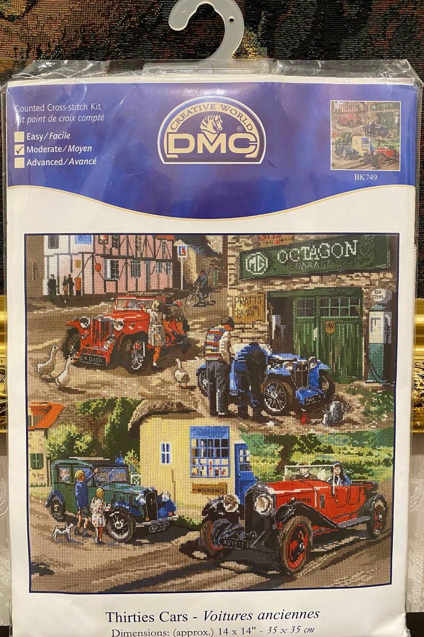 ๐๐ DMC Creative World โ Thirties Cars ยซะะฒัะพะผะพะฑัะปั 30-ั
ัะพะบัะฒยป