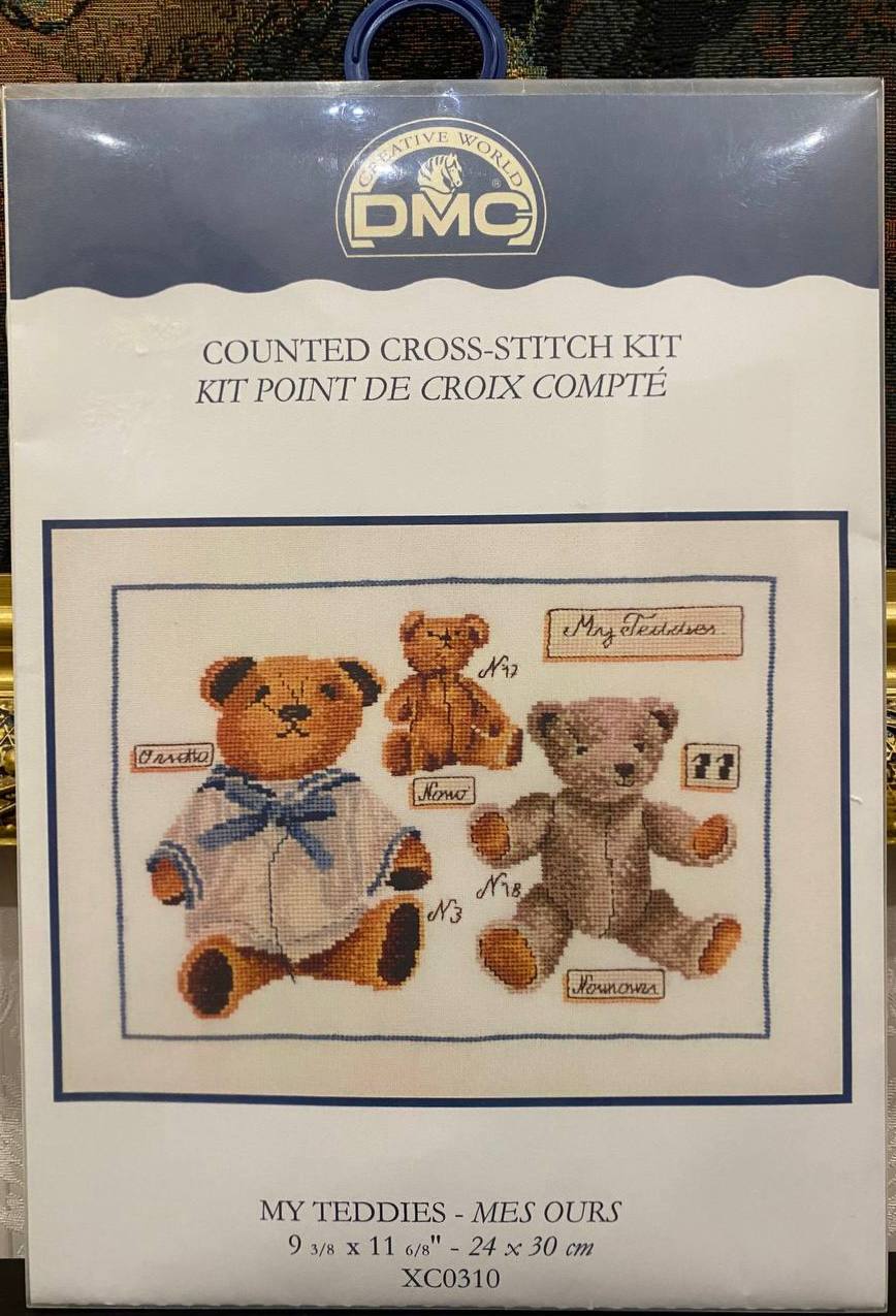 🧸 DMC “My Teddies” XC0310 — рідкісний набір із особливим теплом