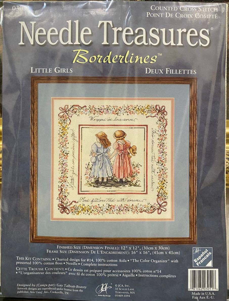 🌸 Needle Treasures • Borderlines «Little Girls» — «Маленькі дівчатка» — фото 1