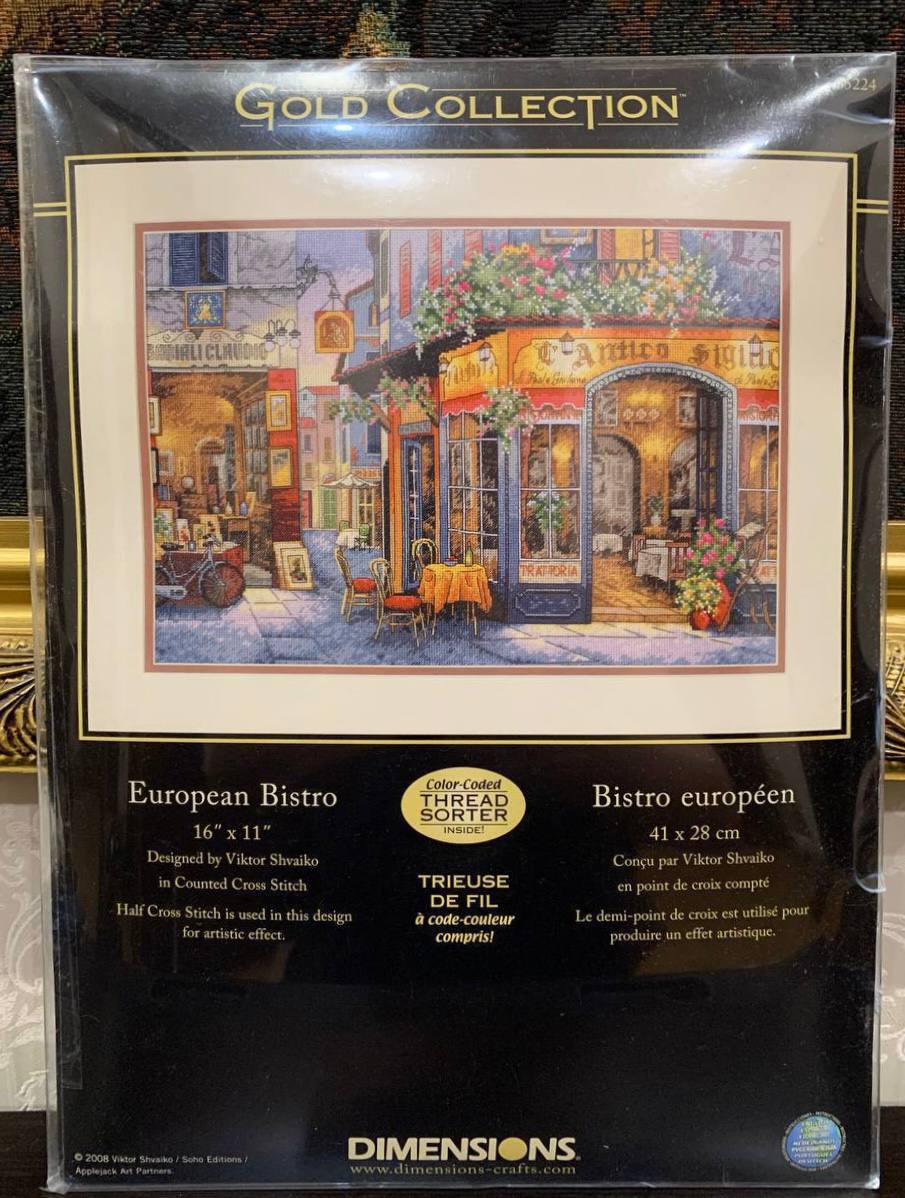 Dimensions Gold #35224 “European Bistro”