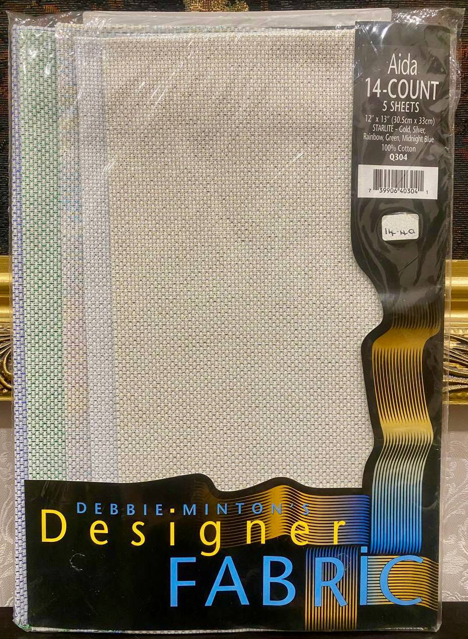 Debbie Minton’s Designer Fabric — Starlite Aida ✨🪡