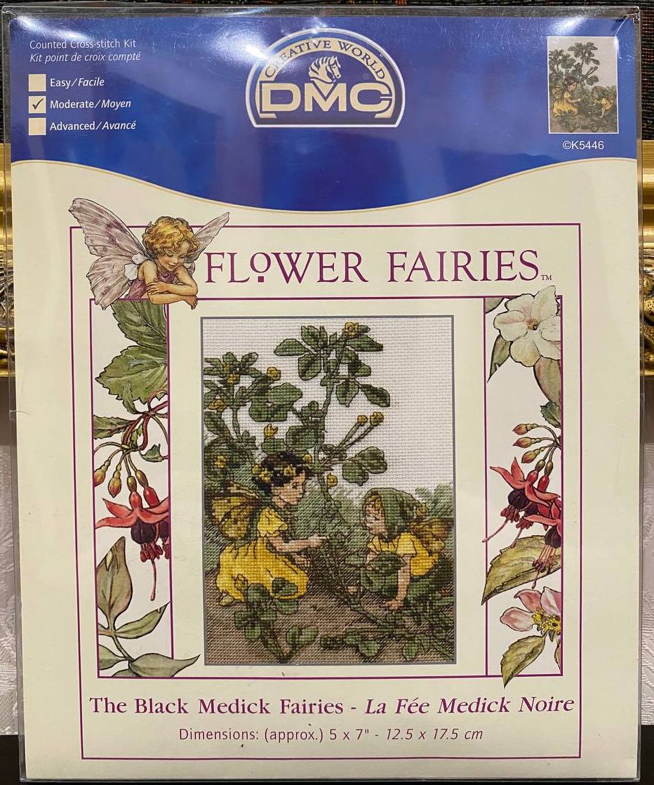 🌼🧚‍♀️ DMC «Flower Fairies» «The Black Medick Fairies» — Феї хмелевидної люцерни № K5446 — фото 1