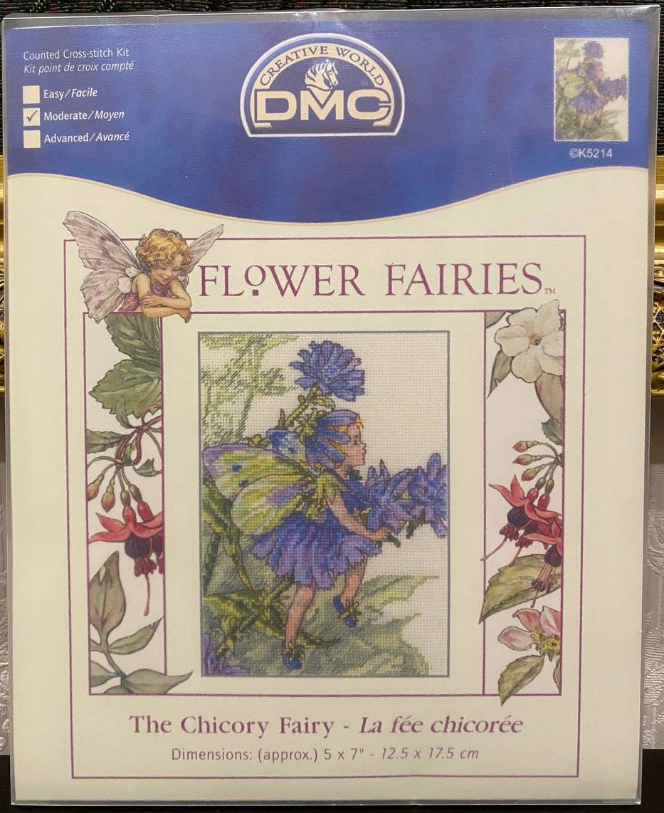 💙🧚‍♀️ DMC Creative World «Flower Fairies» «The Chicory Fairy» — Фея цикорію № K5214 — фото 1