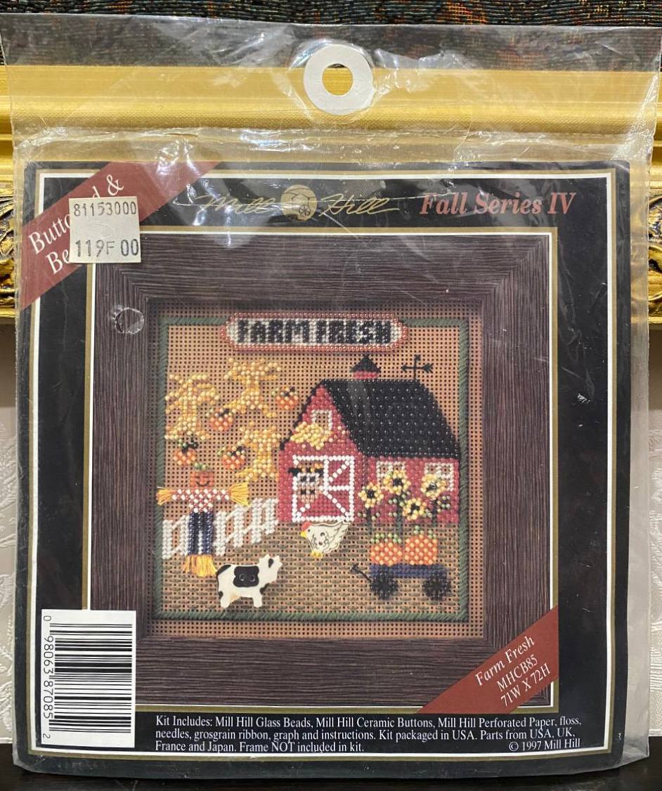 🍂 Mill Hill “Farm Fresh” MHCB85 — Fall Series IV, 1997