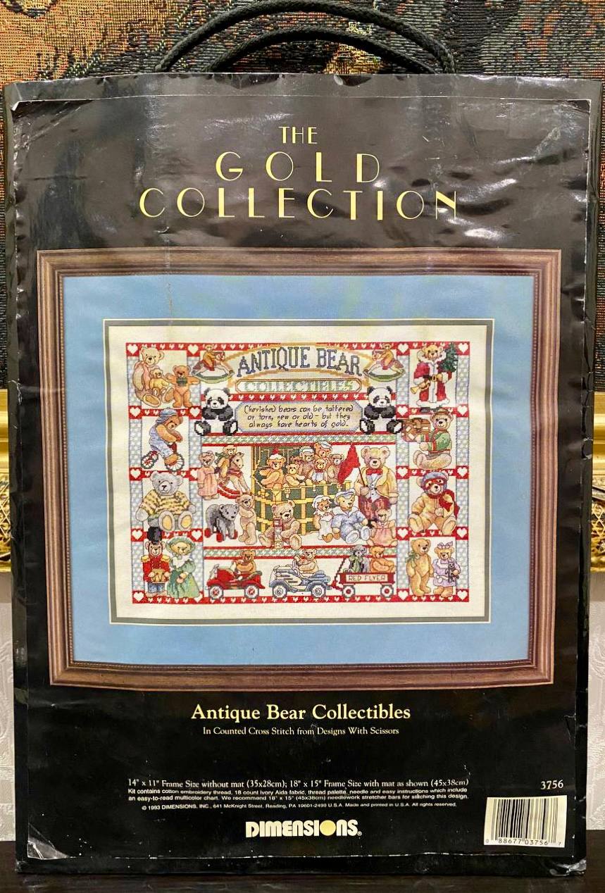 Dimensions Gold #3756 “Antique Bear Collectibles”