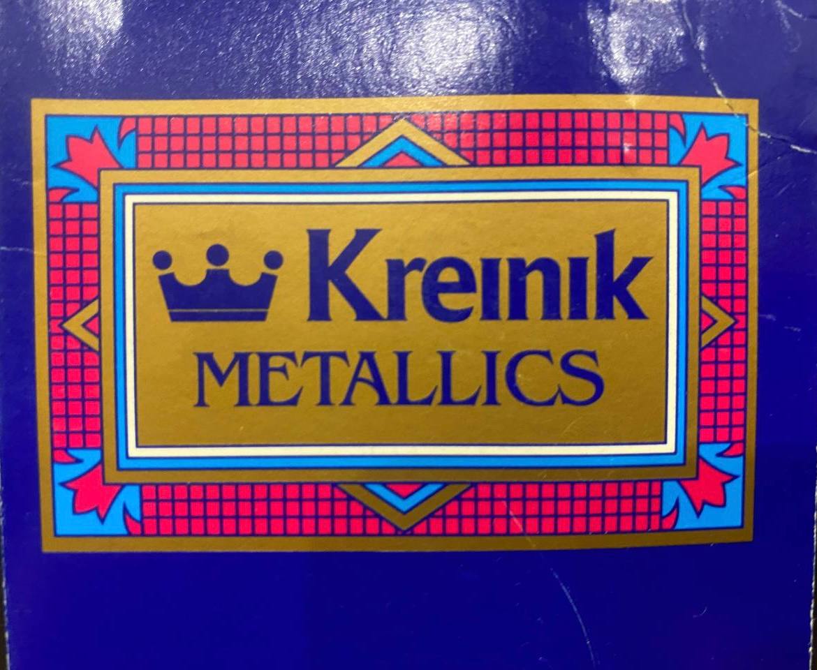 Kreinik Metallic Thread Color Card ✨