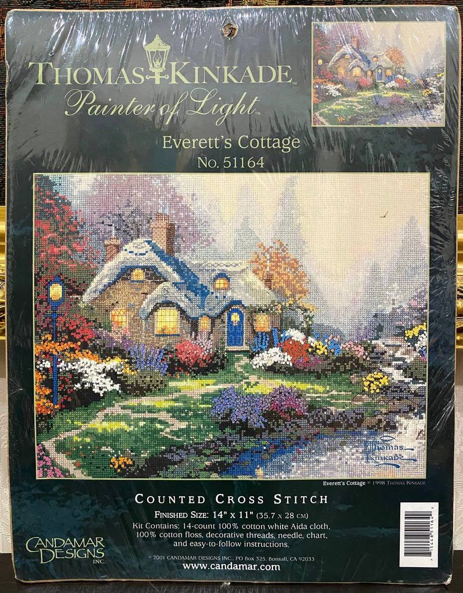 Thomas Kinkade โ โEverettโs Cottageโ #51164 ๐กโจ