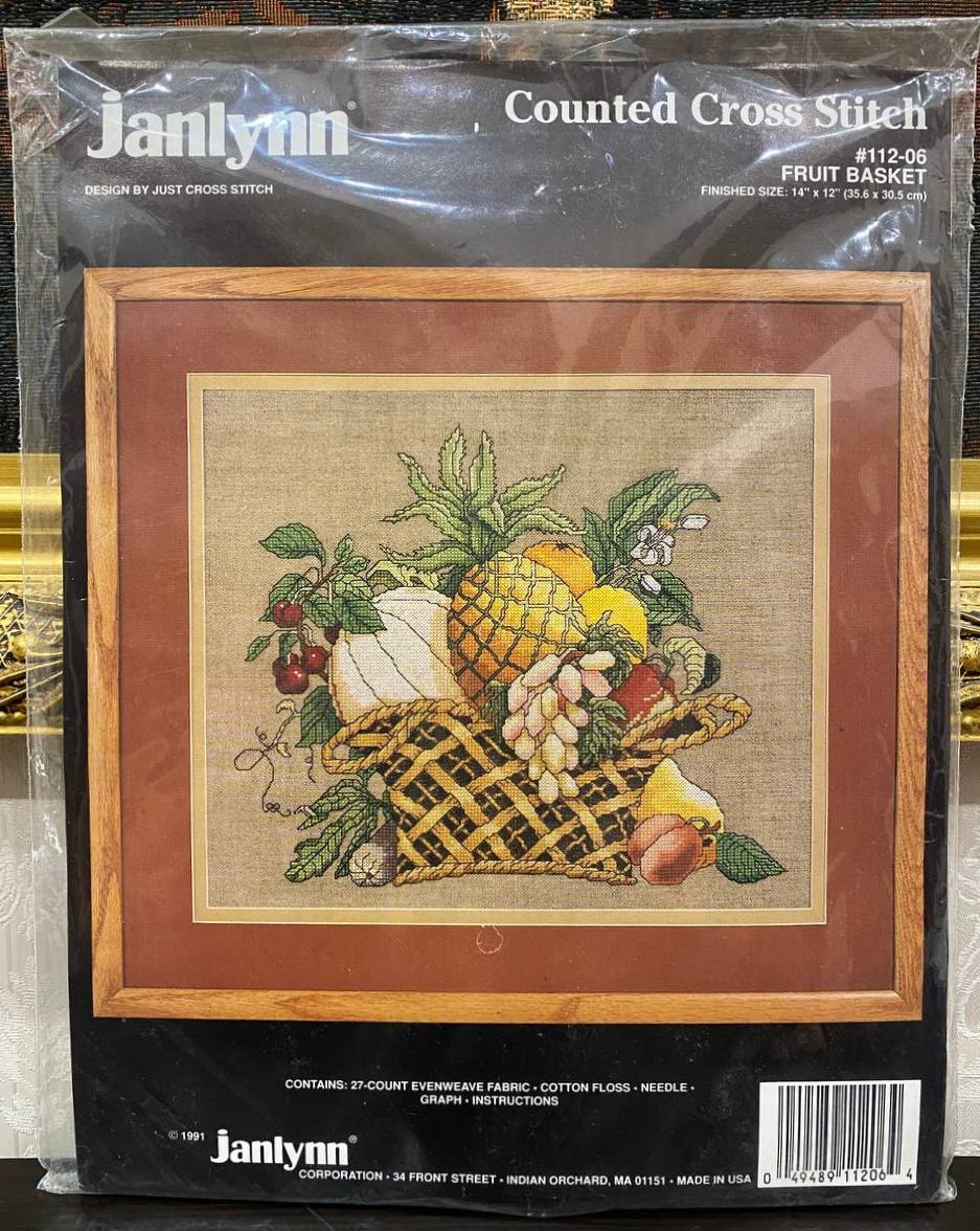 Janlynn #112-06 — «Fruit Basket» 🍊🍇🍒