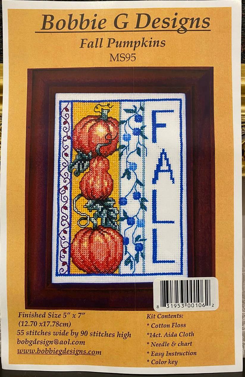 🍁 Bobbie G Designs · Fall Pumpkins MS95 — фото 1