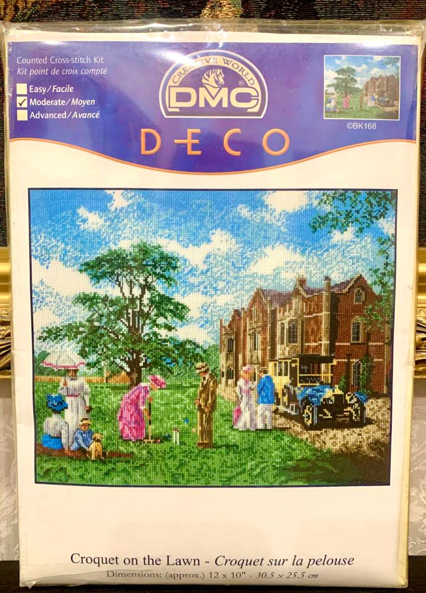 DMC “Croquet on the Lawn” 🌿