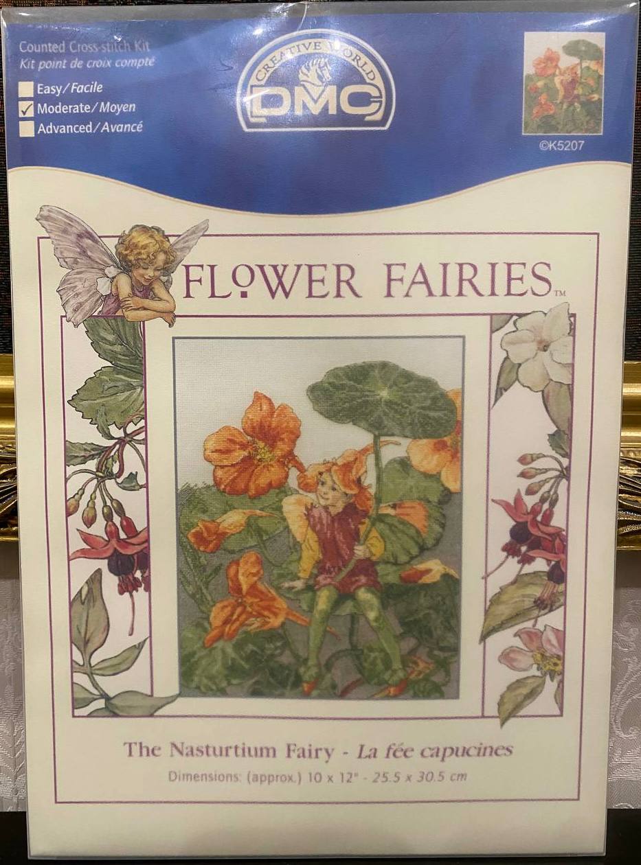 🧚‍♂️🌺 DMC Creative World «Flower Fairies» «The Nasturtium Fairy» — «Ельф настурції» № K5207