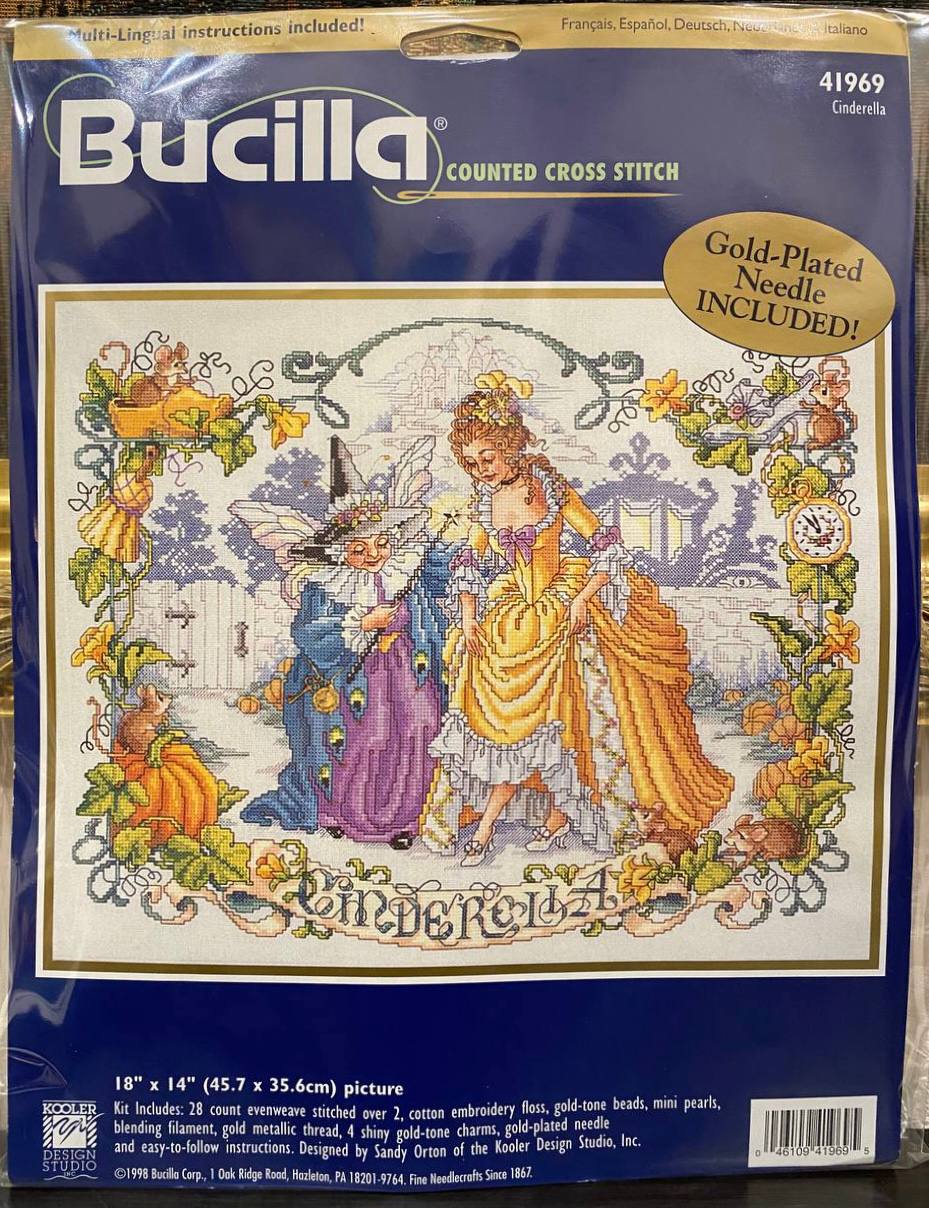 👑 Bucilla №41969 «Cinderella» — «Попелюшка» 🪄 — фото 1
