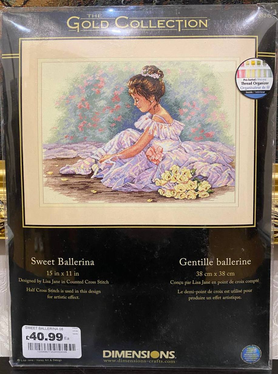 🩰🌸 Dimensions Gold Collection — Sweet Ballerina («Ніжна балерина»)