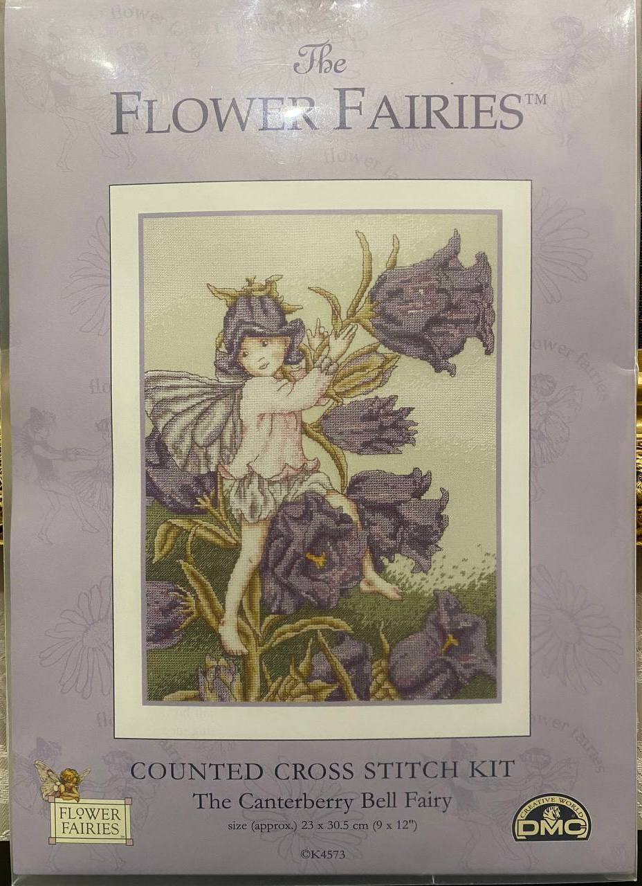 🧚‍♀️🔔 DMC Creative World «Flower Fairies» «The Canterbury Bell Fairy» — «Фея дзвіночків» № K4573 — фото 1