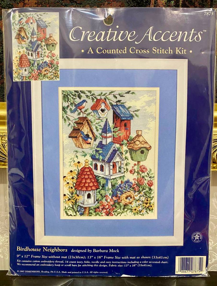 Creative Accents #7875 “Birdhouse Neighbors” 🐦🏡
